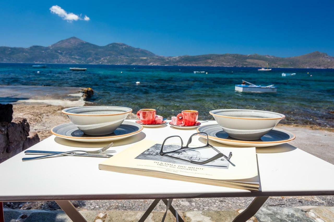 Neosikos Amazing Beach House In Milos Island Villa Klima  Eksteriør bilde