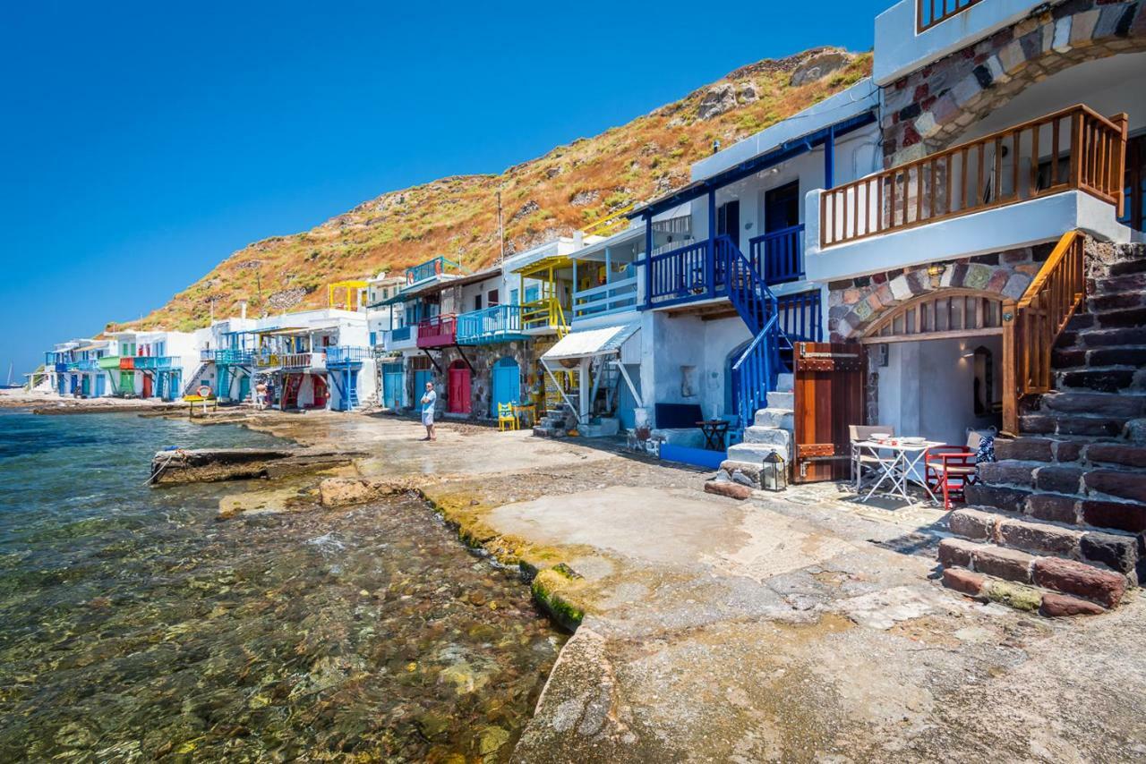 Neosikos Amazing Beach House In Milos Island Villa Klima  Eksteriør bilde
